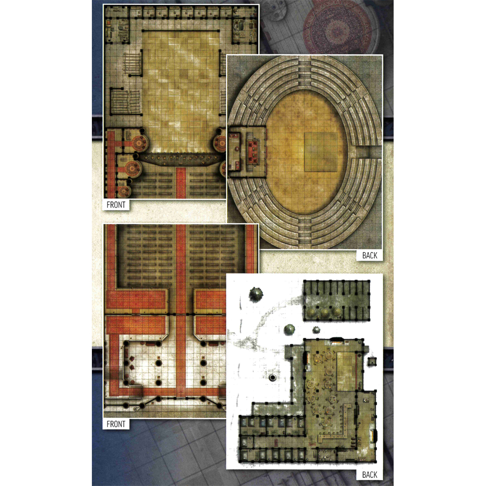 Pathfinder Flip-Mat: Showtime Multi-Pack