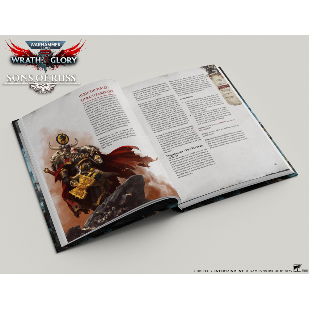 Warhammer 40K Wrath & Glory RPG: Sons of Russ (Standard Edition) (New Arrival)