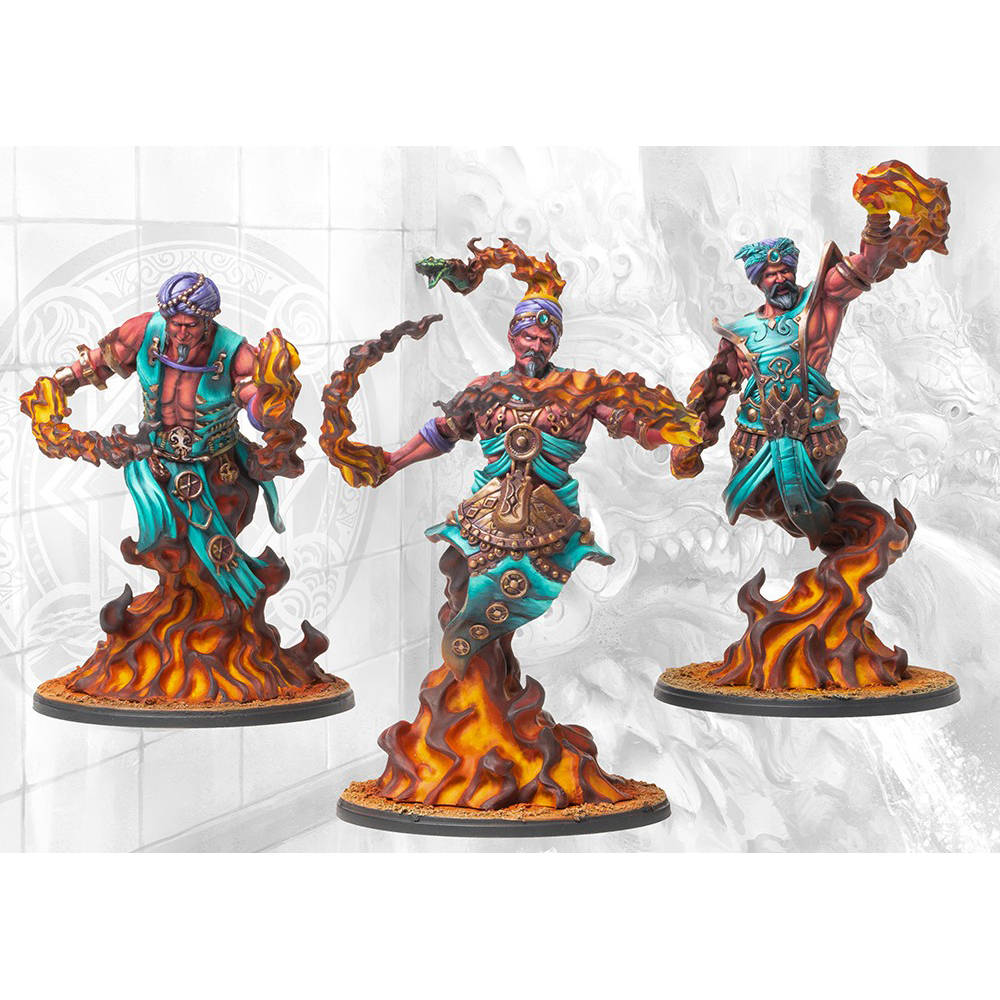 Conquest: Sorcerer Kings - Efreet Flamecasters (Dual Kit)