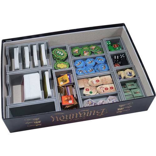 Box Insert: Castles of Burgundy (Original, Anniversary, Card, & Dice)