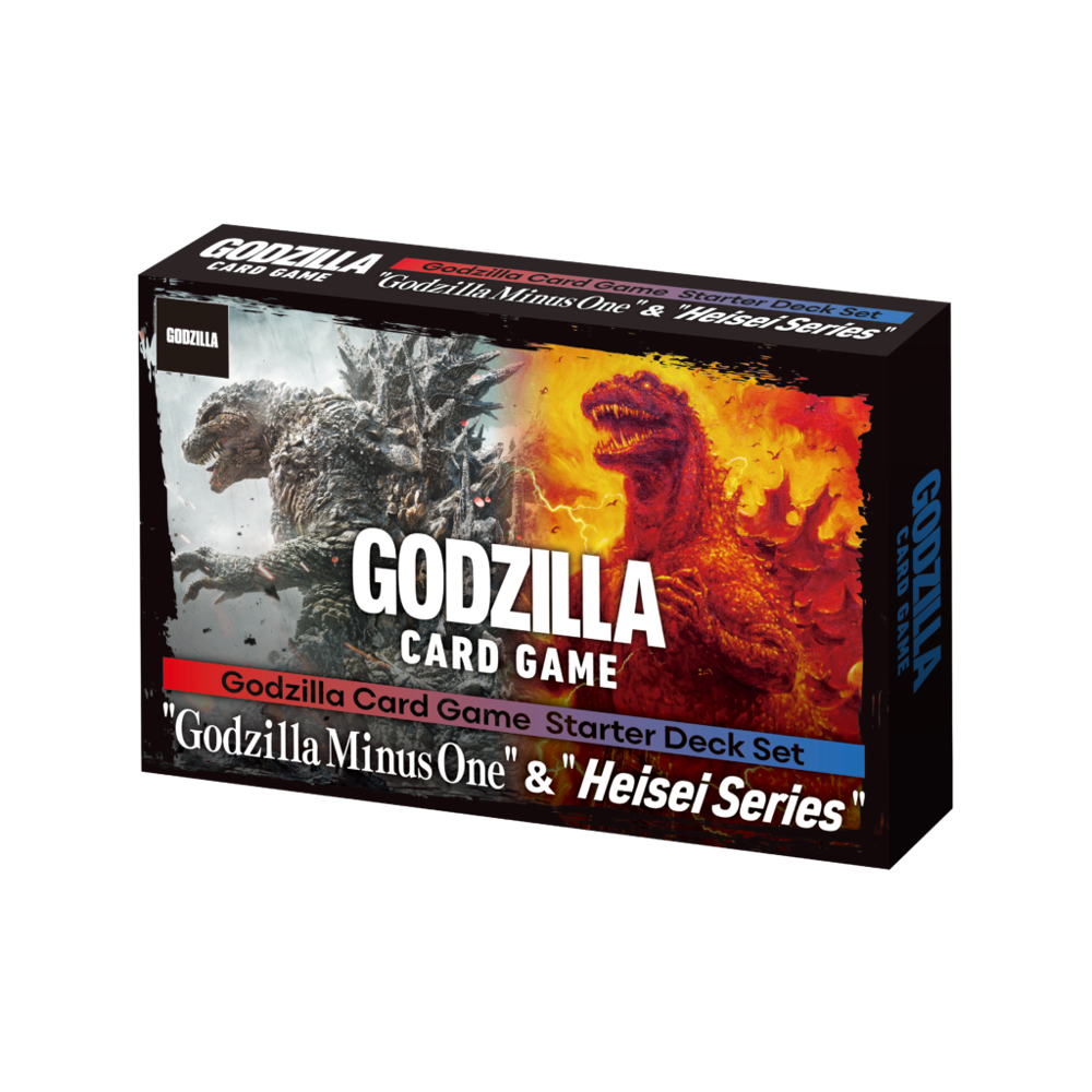 Godzilla Card Game: Godzilla Minus One [SD01] & Heisei Series [SD02] - Starter Deck Set
