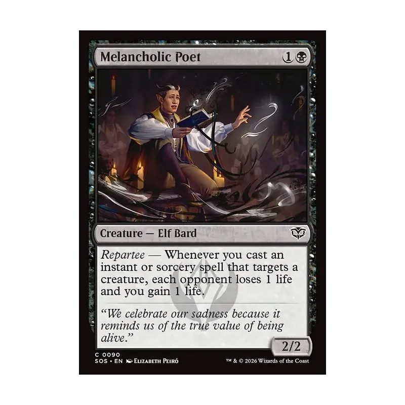 Melancholic Poet - Secrets of Strixhaven (Near Mint)