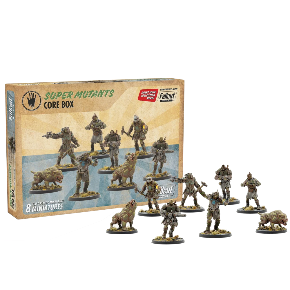 Fallout: Miniatures - Super Mutants Core (Preorder)