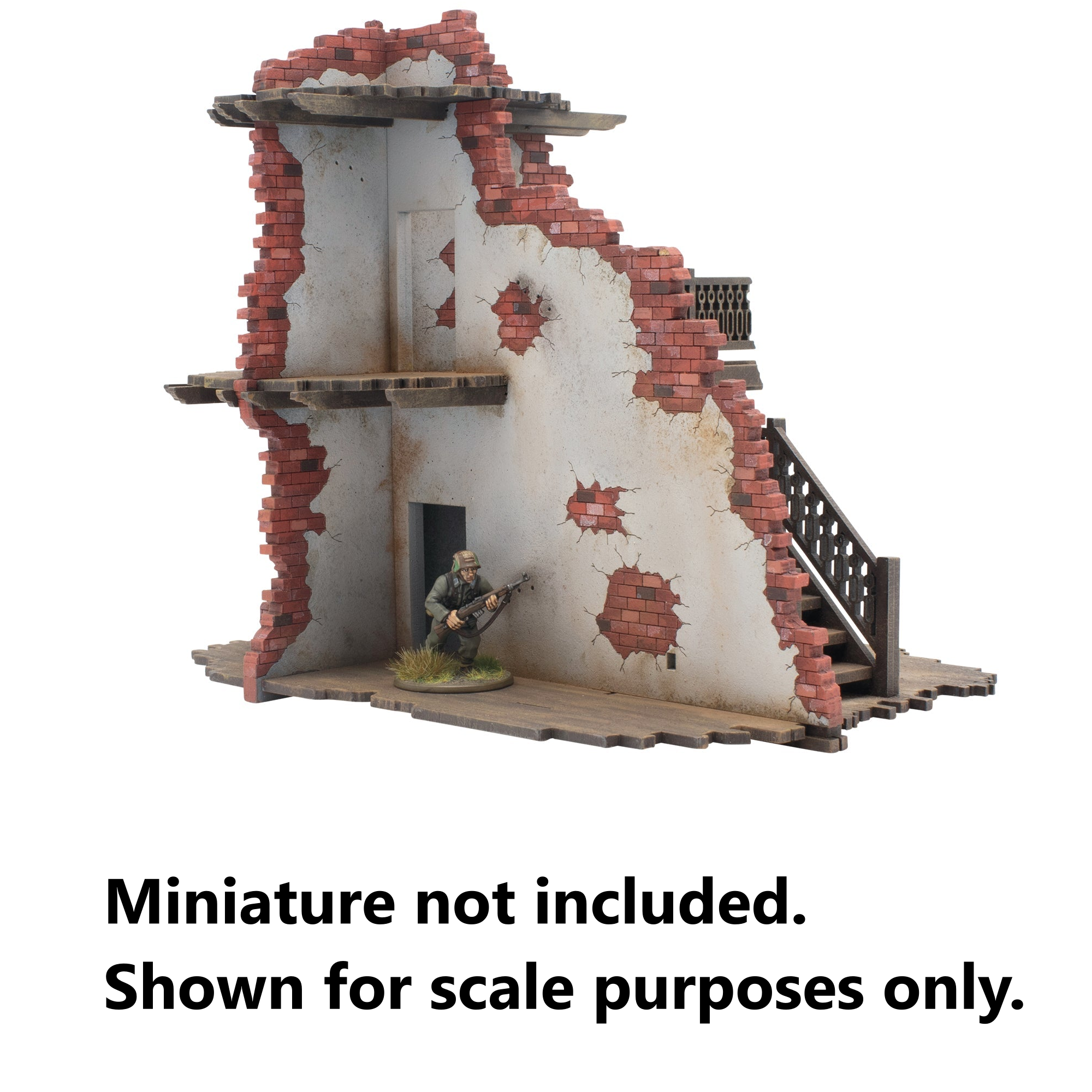 Skytrex MDF Terrain: 2-Storey Building Internal with Staircase