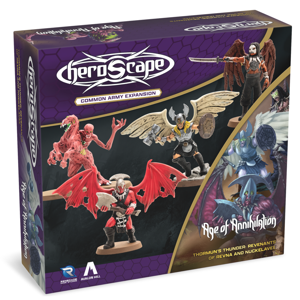 Heroscape: Age of Annihilation - Revenants of Revna & Nuckelavee Army Expansion (Unpainted)