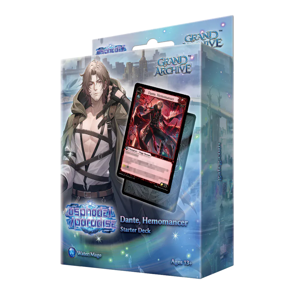 Grand Archive TCG: .asphodel/paradise - Dante, Hemomancer Starter Deck (Preorder)