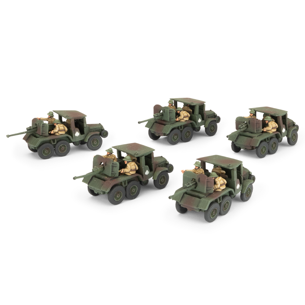 Flames of War WW2: French - Laffly TCC Tank-Hunter Platoon
