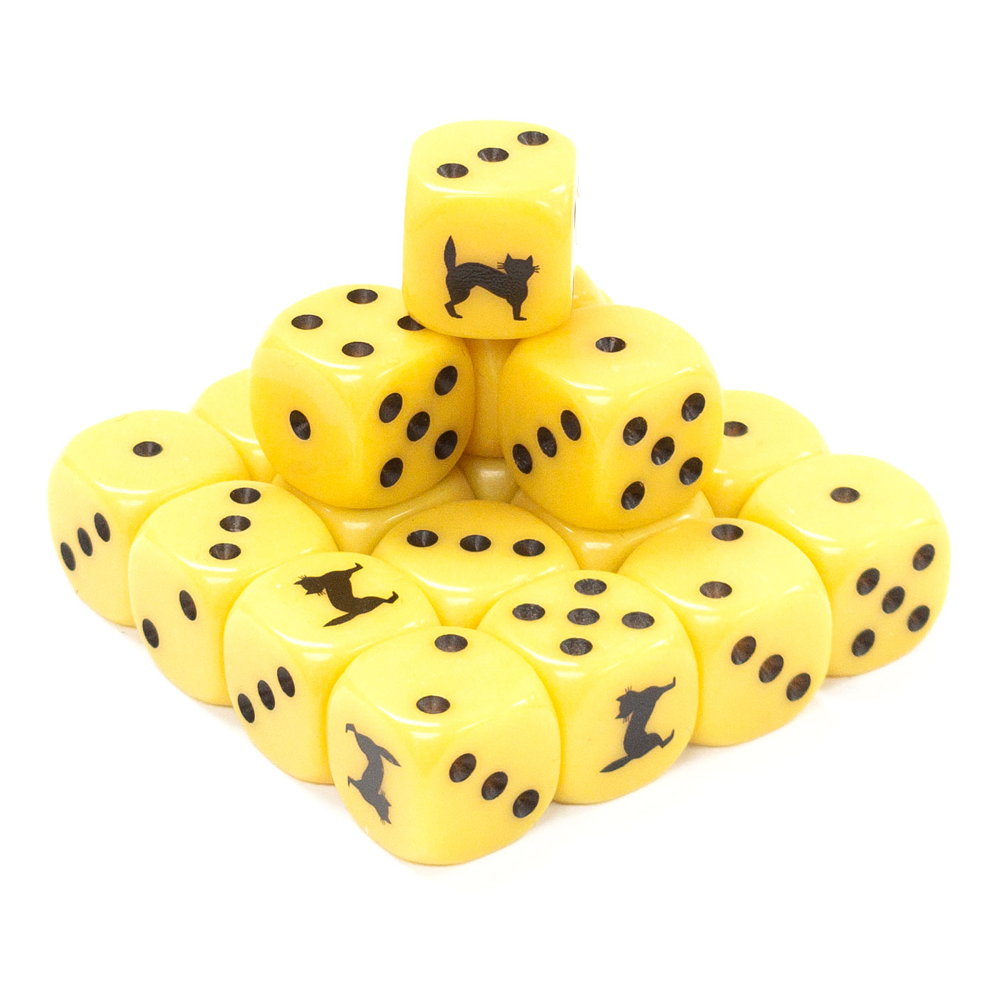 Flames of War WW2: British - Indian MW Dice (20) (New Arrival)
