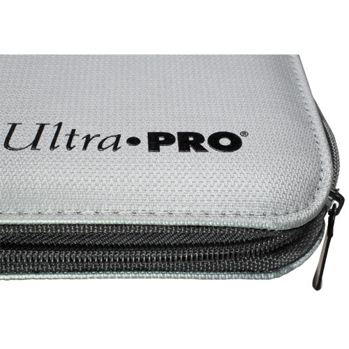 Ultra Pro 12-Pocket Zippered Pro-Binder: Silver