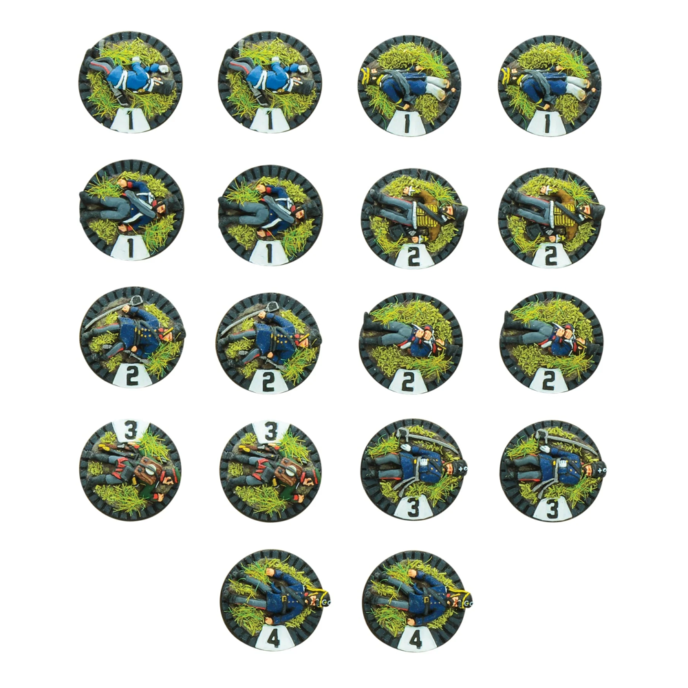 Black Powder Epic Battles: Waterloo - Prussian Casualty Markers