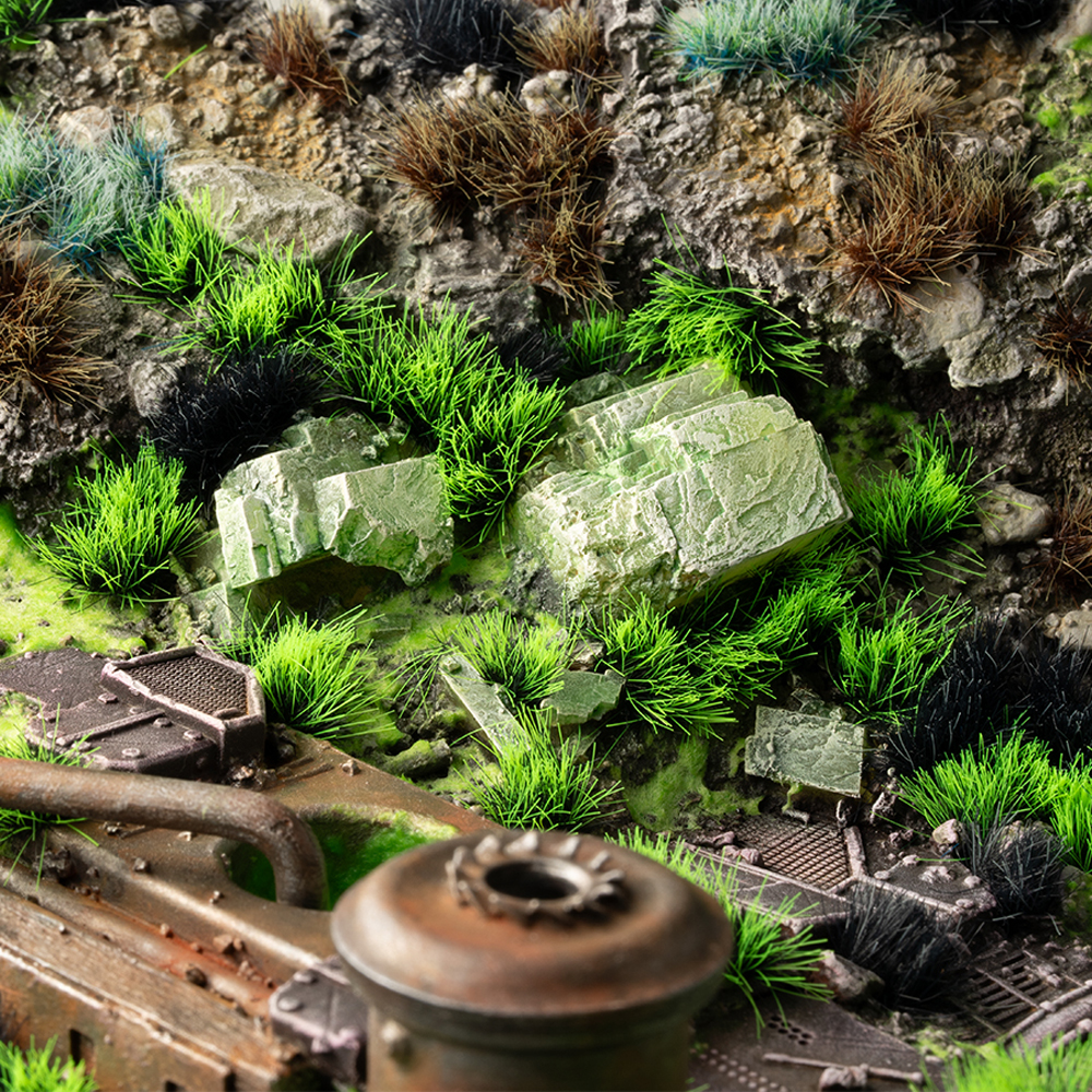 Gamers Grass Tufts: Alien Toxic - Wild 6mm
