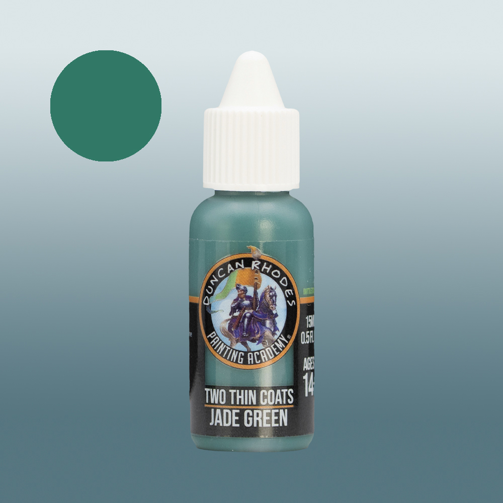 Two Thin Coats: Jade Green (15ml)