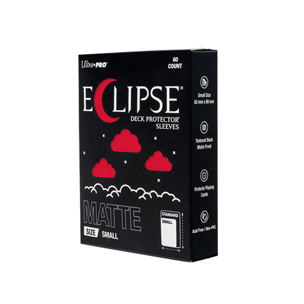 Deck Protector Small Sleeves: Eclipse Matte - Apple Red (60) (Preorder)
