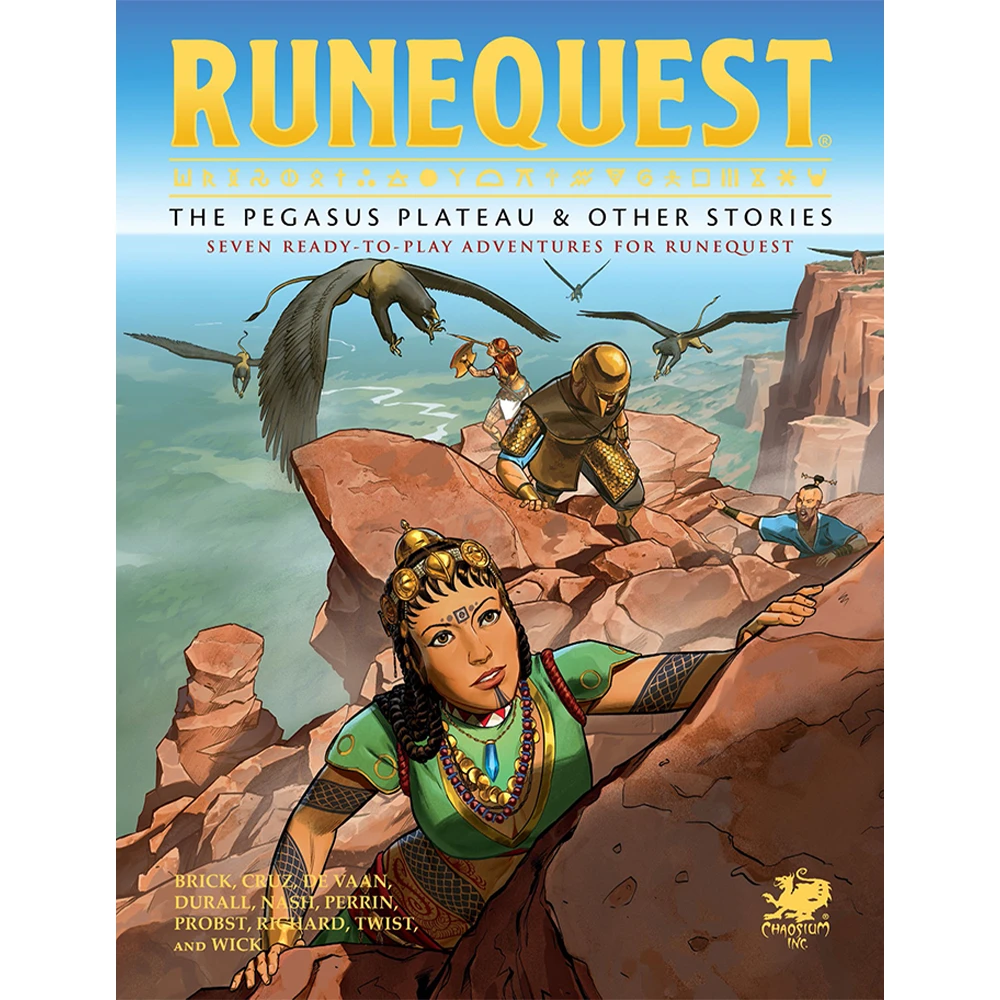 RuneQuest RPG: The Pegasus Plateau & Other Stories (New Arrival)