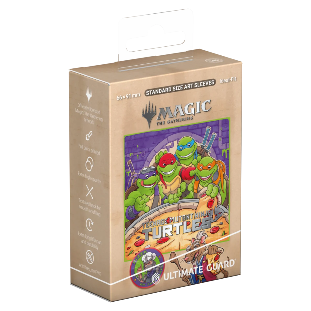 MTG Art Sleeves TMNT: Pizza Box (100)