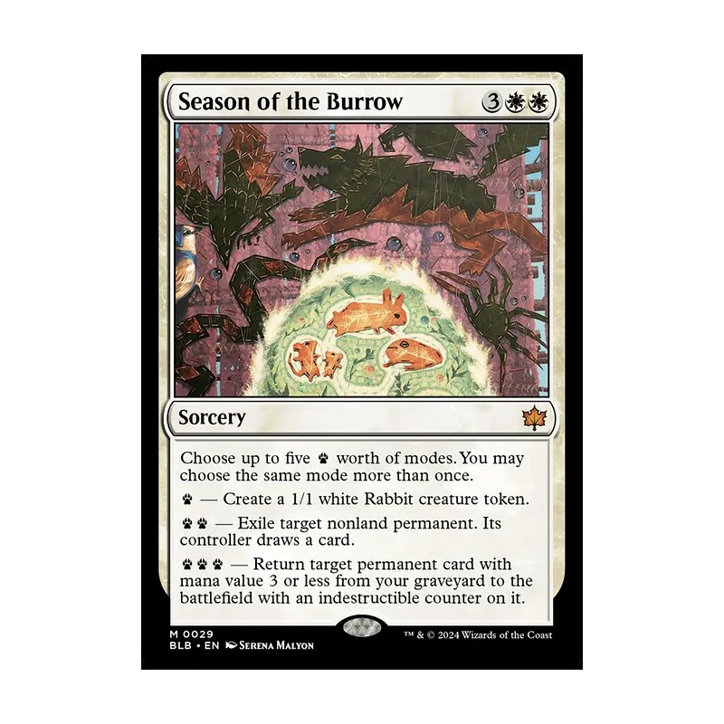 Season of the Burrow - Bloomburrow (Near Mint)