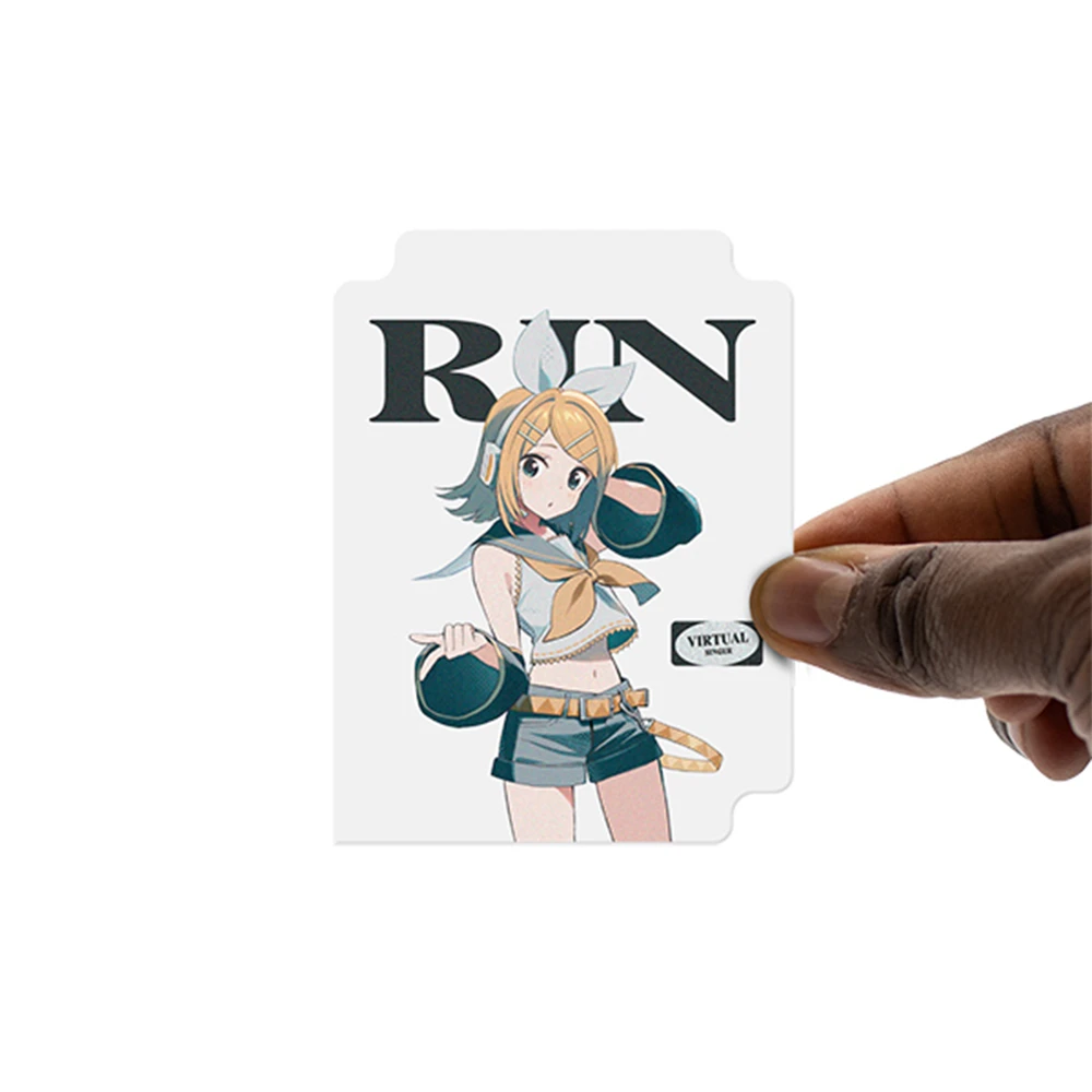 Hatsune Miku Deck Protectors in Clear Box: Retro Soundscapes - Rin (100) (Preorder)