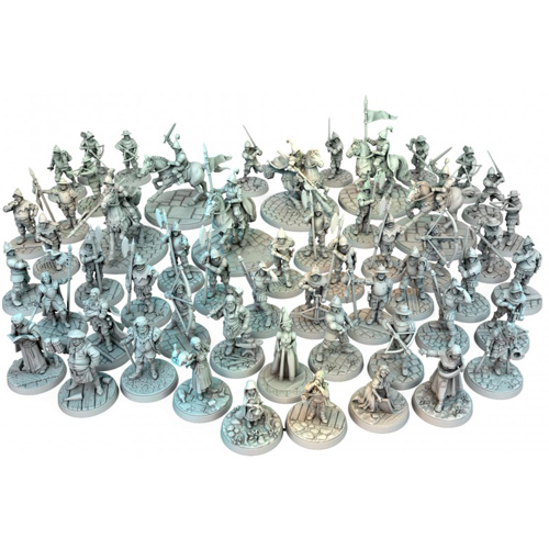 Dungeons & Lasers: Townsfolk Miniature Set