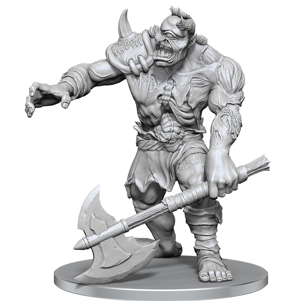 Pathfinder Battles Deep Cuts Unpainted Minis: W28 Dread Zombie Cyclops