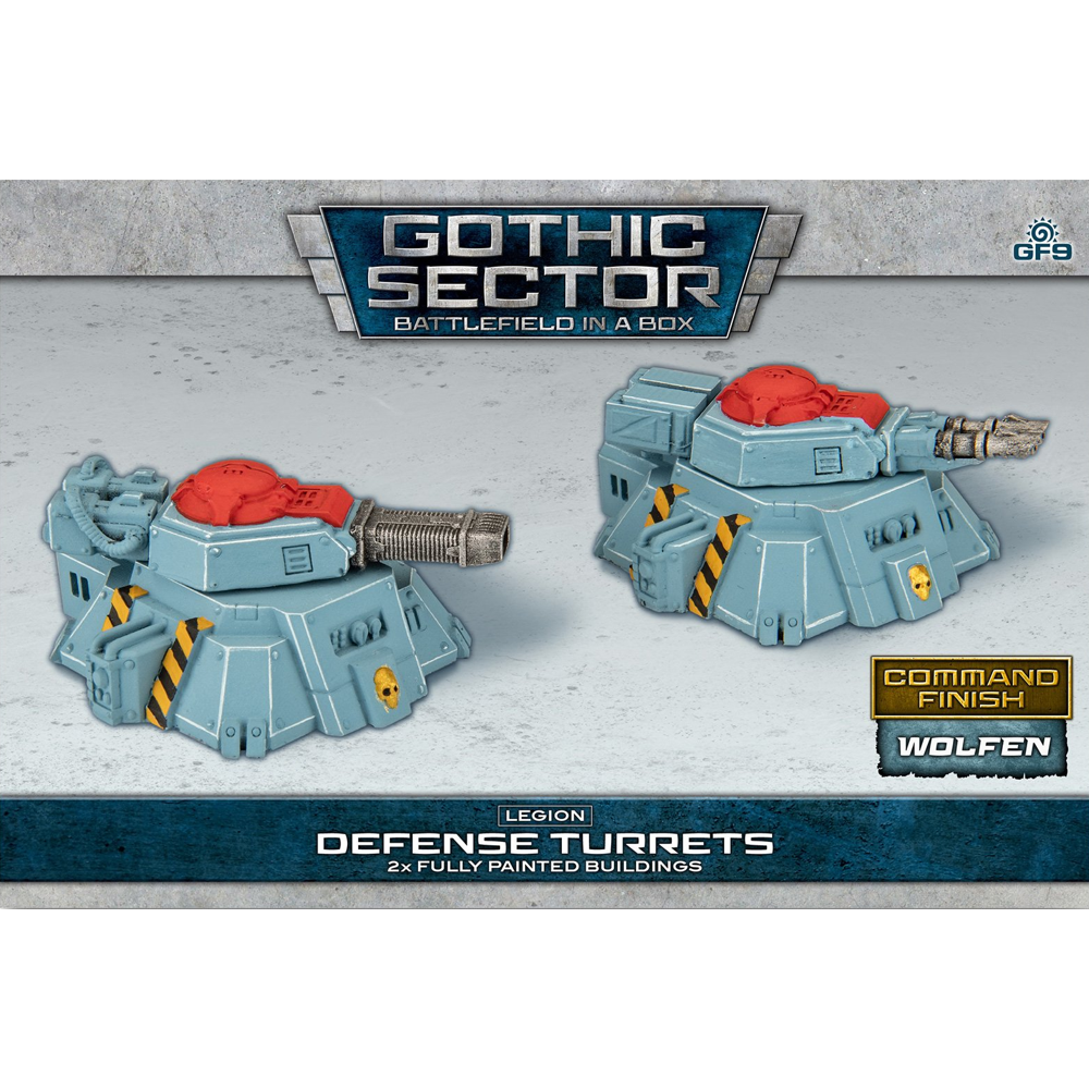 Battlefield in a Box: Gothic Sector - Legion Defense Turret (Command Finish Wolfen)