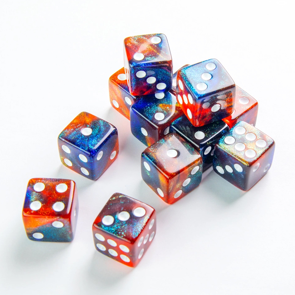 Galaxy Series 16mm d6 Set: Mars (12) (Clearance)