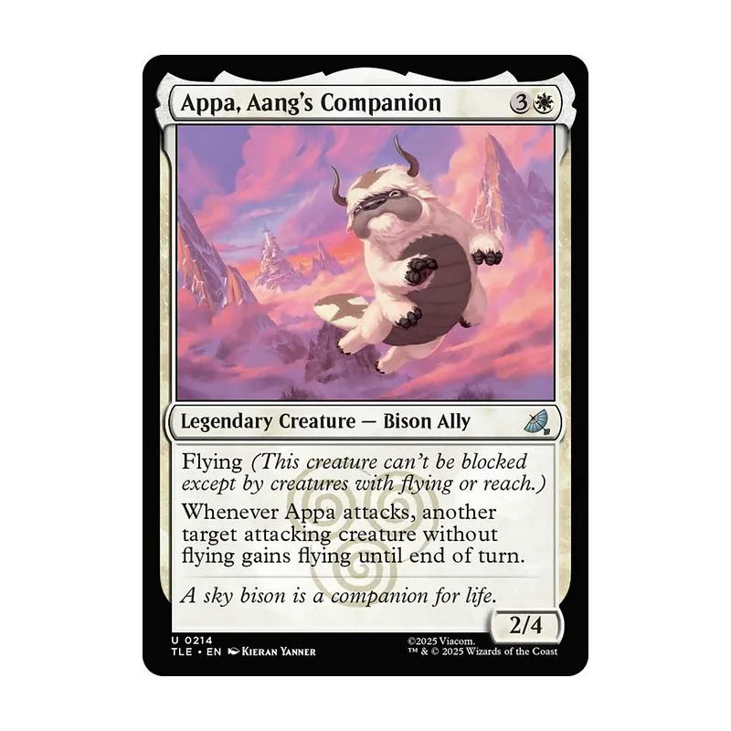 Appa, Aang's Companion (0214) - Avatar: The Last Airbender Eternal (Near Mint)