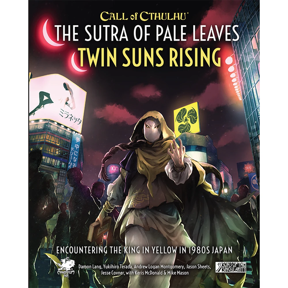 Call of Cthulhu 7E RPG: The Sutra of Pale Leaves Vol 1 - Twin Suns Rising (New Arrival)