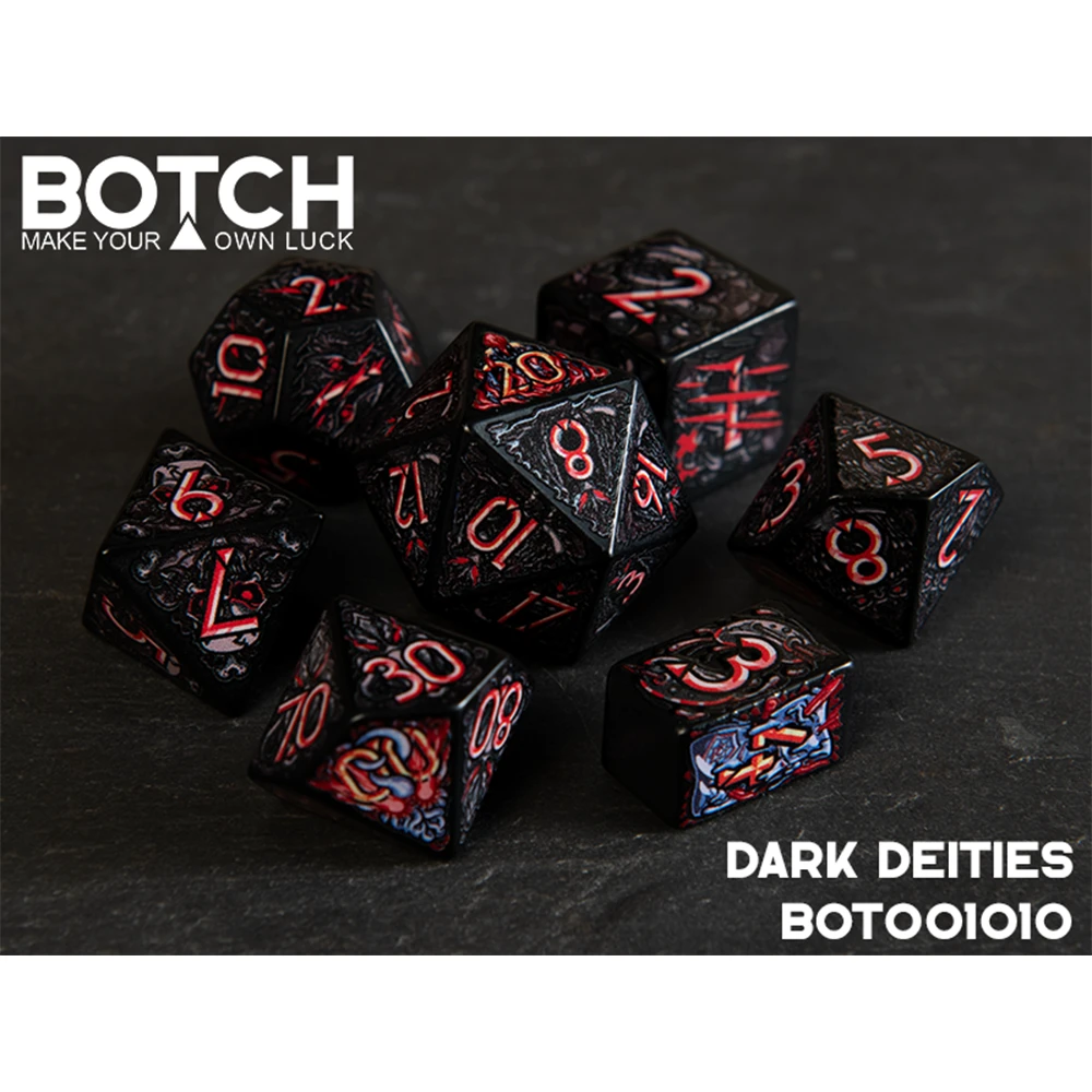 Botch Dice Set: Dark Deities (7) (Preorder)