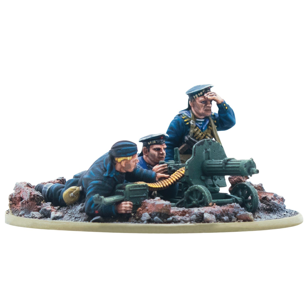 Bolt Action: Soviet Naval Brigade Medium Machine Gun Team