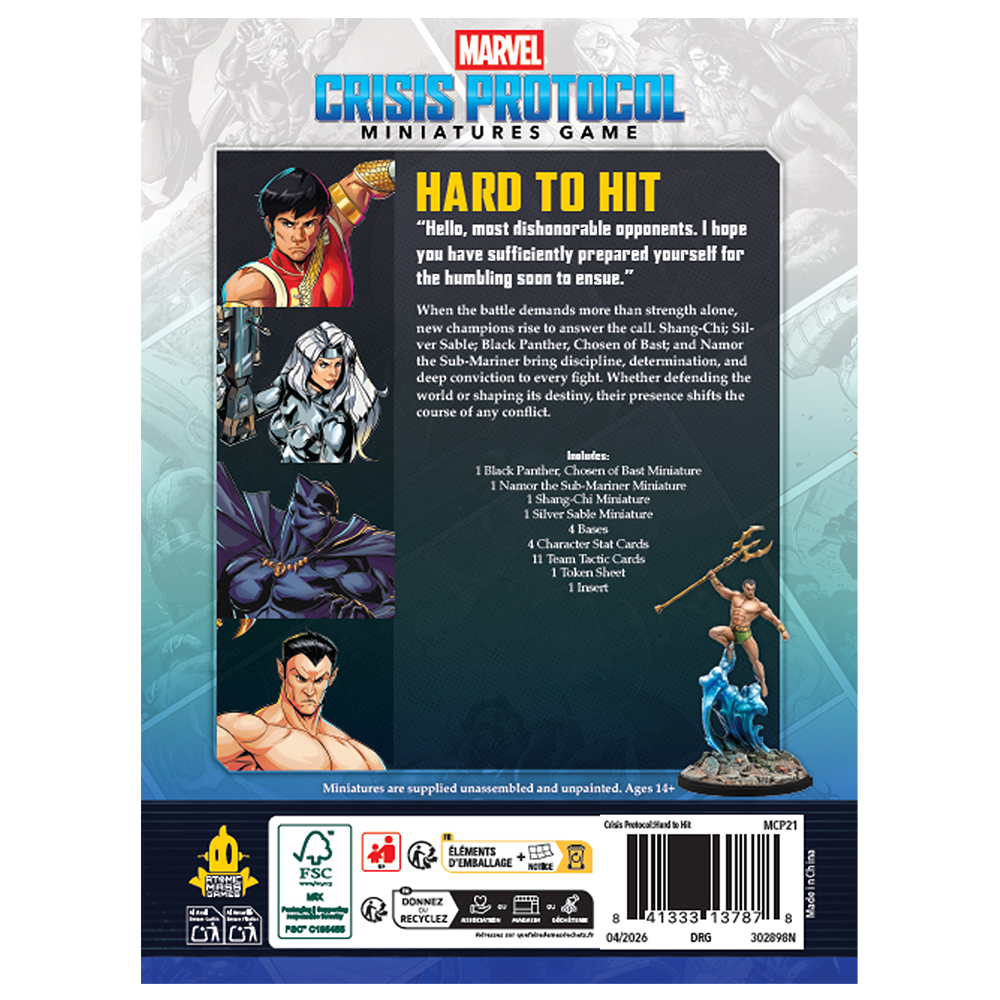 Marvel: Crisis Protocol - Hard to Hit (Preorder)