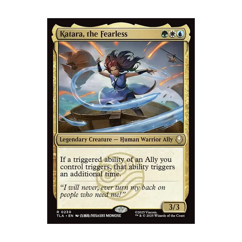 Katara, the Fearless - Avatar: The Last Airbender (Near Mint)