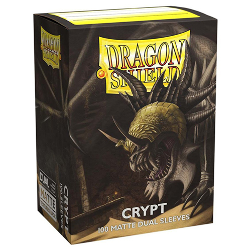 Dragon Shield Sleeves: Matte Dual - Crypt (100)