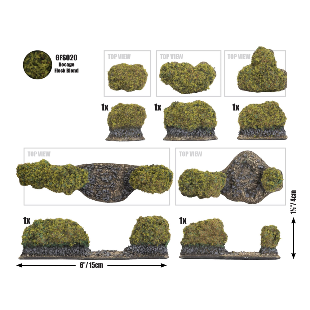 Flames of War: Battlefield in a Box - Bocage Extras (New Arrival)