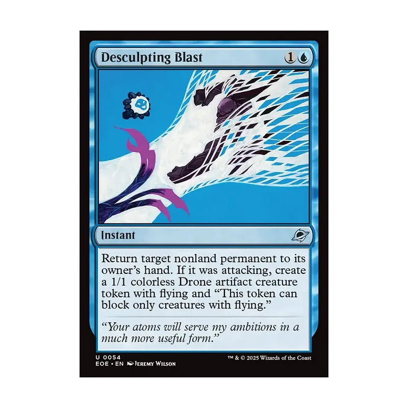 Desculpting Blast - Edge of Eternities (Near Mint)