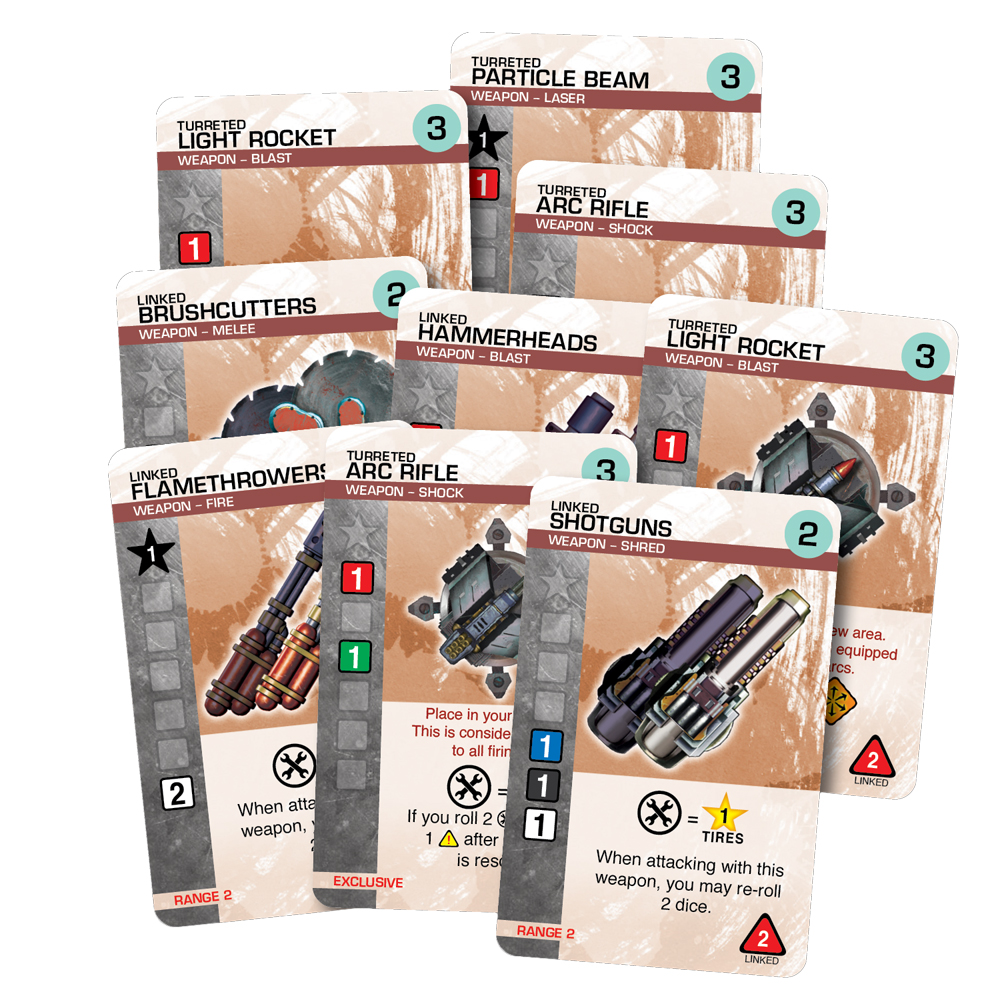 Car Wars 6E: Linked Weapons Pack
