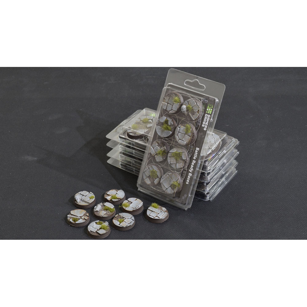 Battle Ready Bases: Temple - Round 32mm (8)