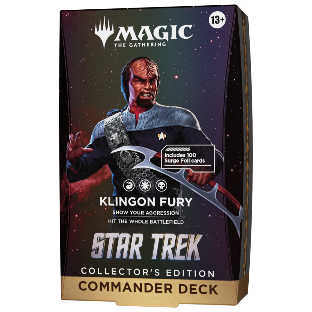 MTG: Star Trek - Collector Commander Deck - Klingon Fury (Preorder)