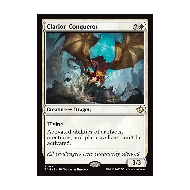 Clarion Conqueror - Tarkir: Dragonstorm (Near Mint)