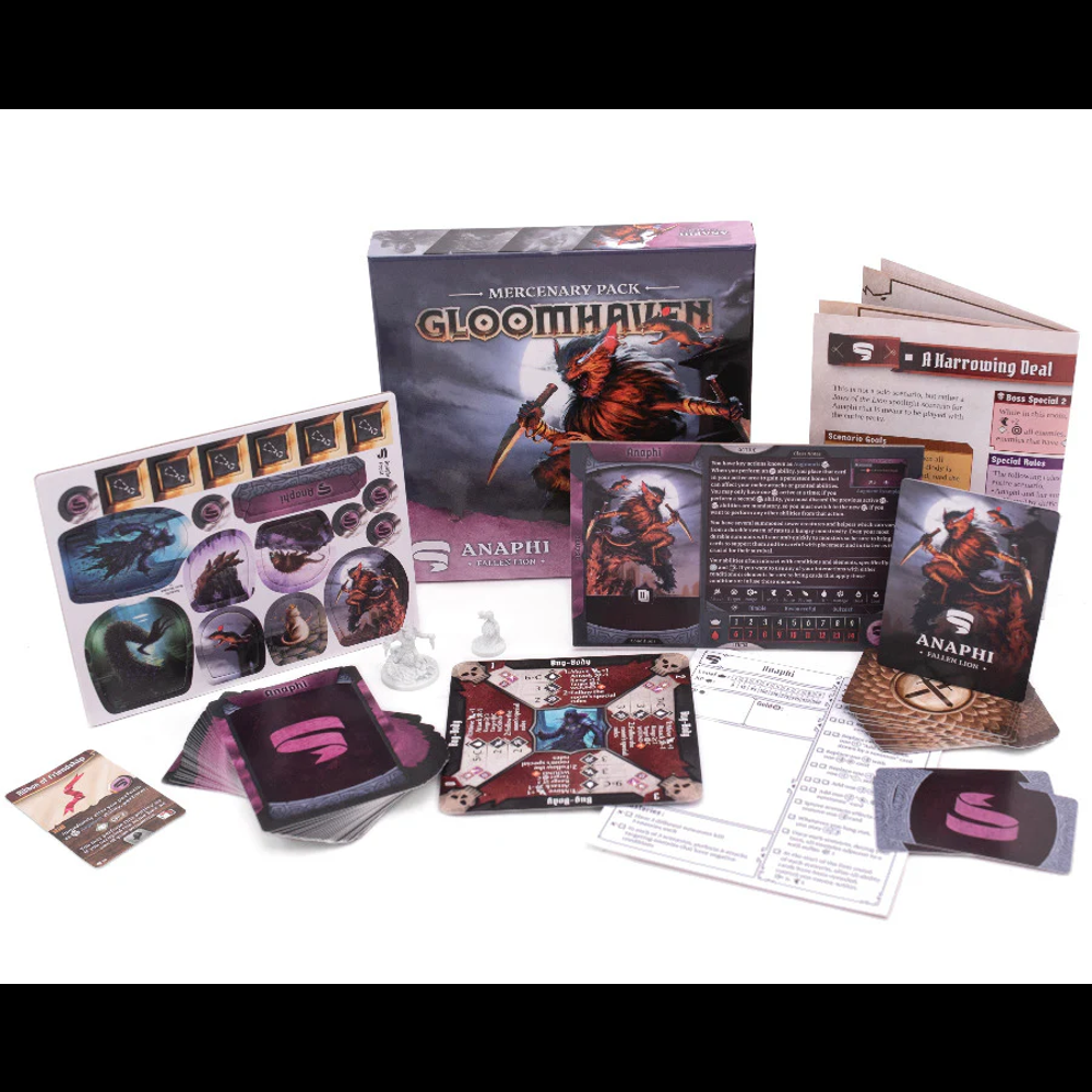 Gloomhaven 2E: Mercenary Pack - Anaphi, Fallen Lion (Preorder)