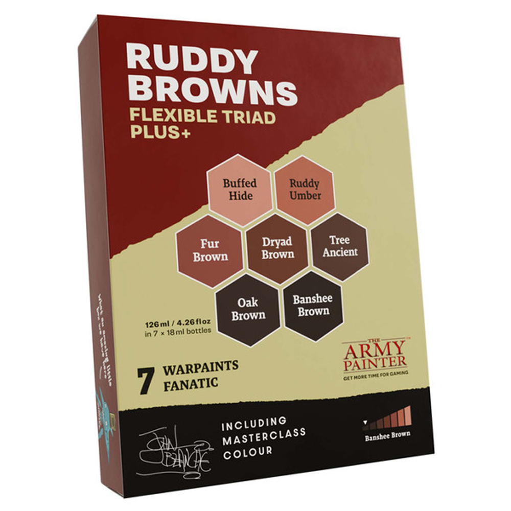 Warpaints Fanatic: Flexible Triad PLUS+ Ruddy Browns