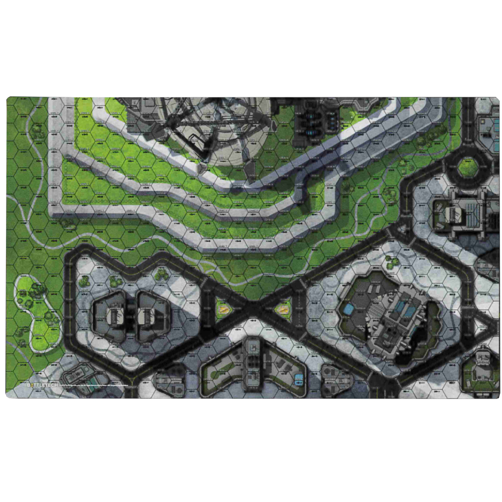 BattleTech BattleMat: City - HPG Engineering/Business District