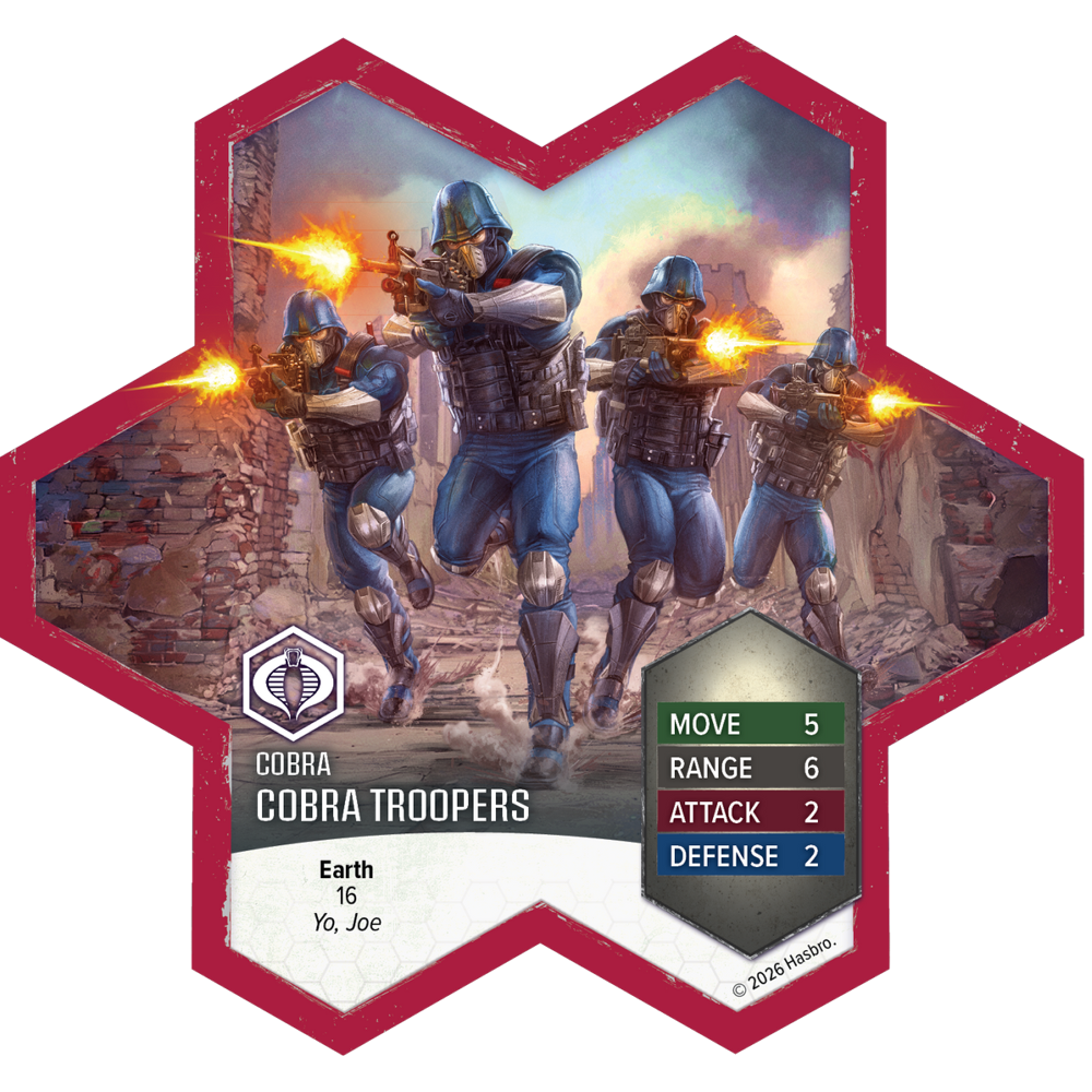 G.I. JOE Heroscape: COBRA Troopers & COBRA Flight Pod Army Expansion (Pre-Painted) (Preorder)