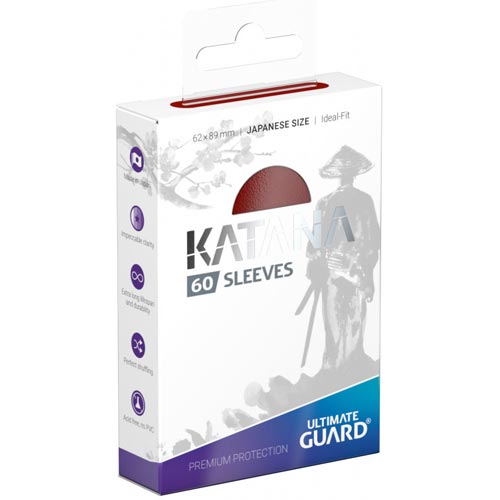Katana Sleeves: Japanese Size - Red (60)