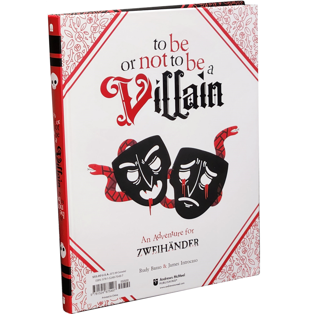To Be or Not to Be a Villain (D&D 5E and Zweihander Compatible) (Clearance)