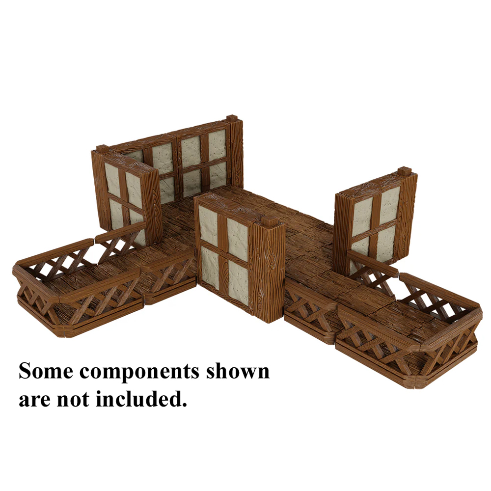WarLock Tiles: Town & Village Upper Levels Expansion (Preorder)