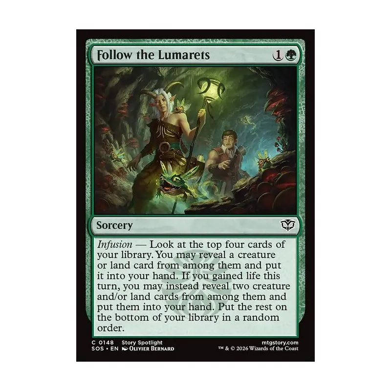 Follow the Lumarets - Secrets of Strixhaven (Near Mint)