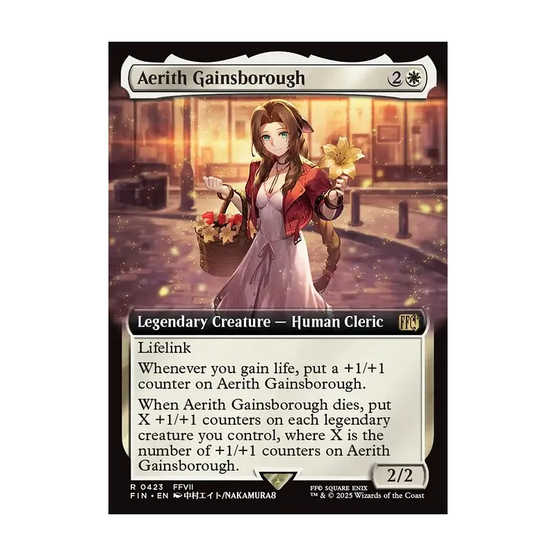 Aerith Gainsborough (Extended Art) - Final Fantasy (Near Mint)