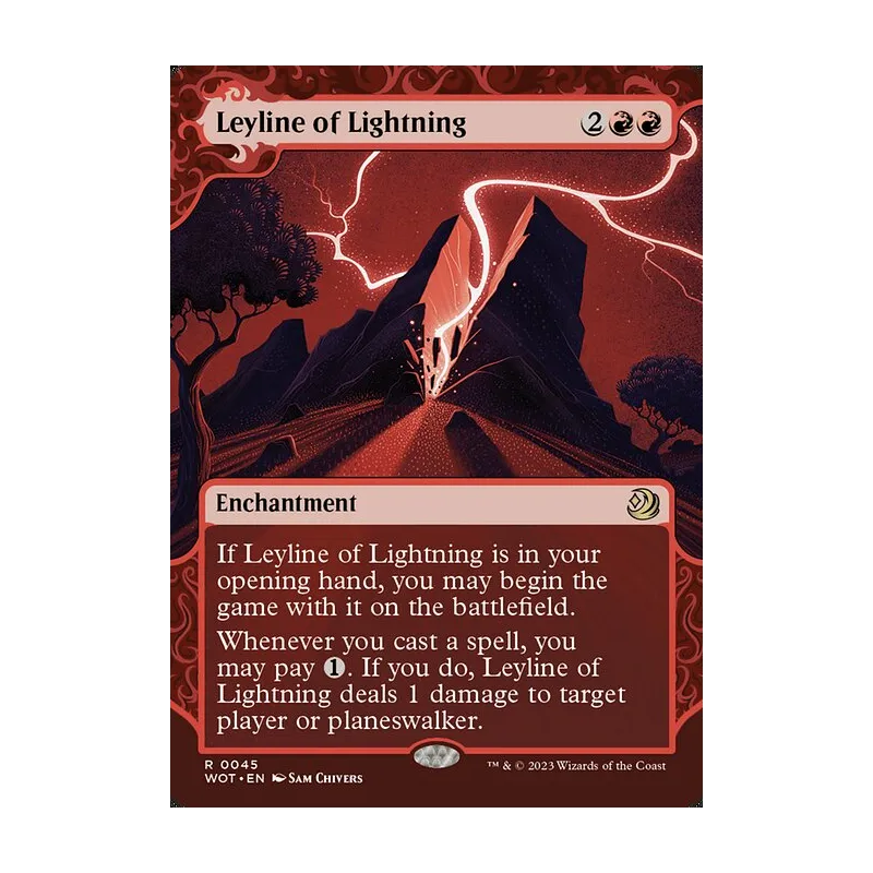 Leyline of Lightning - Wilds of Eldraine: Enchanting Tales (Near Mint)