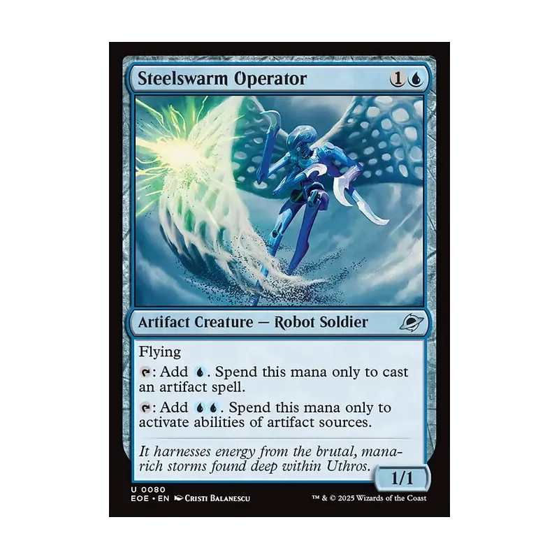 Steelswarm Operator - Edge of Eternities (Near Mint)