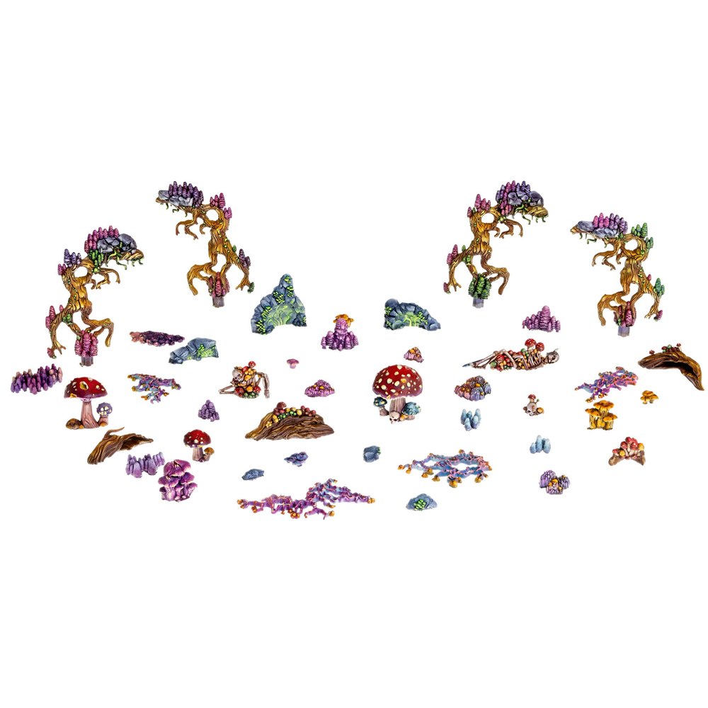 Dungeons & Lasers: Cave Fungi Scatter Terrain